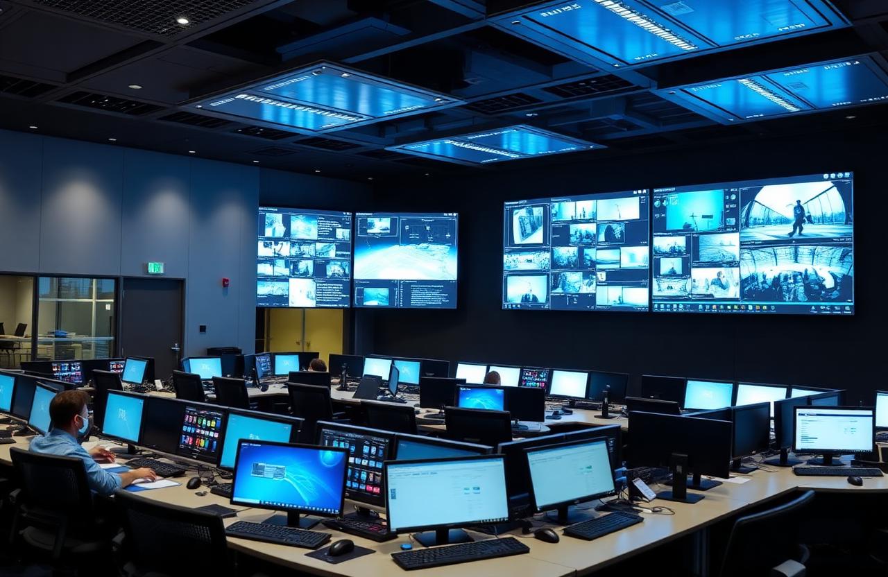 Operasyon Kontrol Odası Video Wall